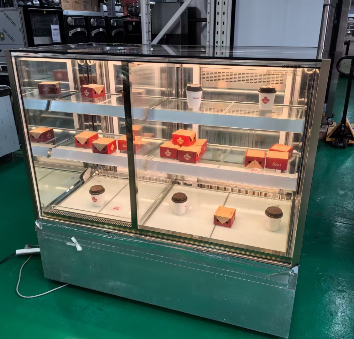 二手金城展示柜蛋糕柜商用西点柜风冷冷藏展示柜熟食甜品保鲜冰柜