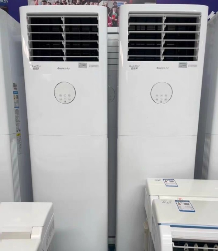 格力2匹3匹家用变频冷暖5匹商用客厅立式正品，二手九成新