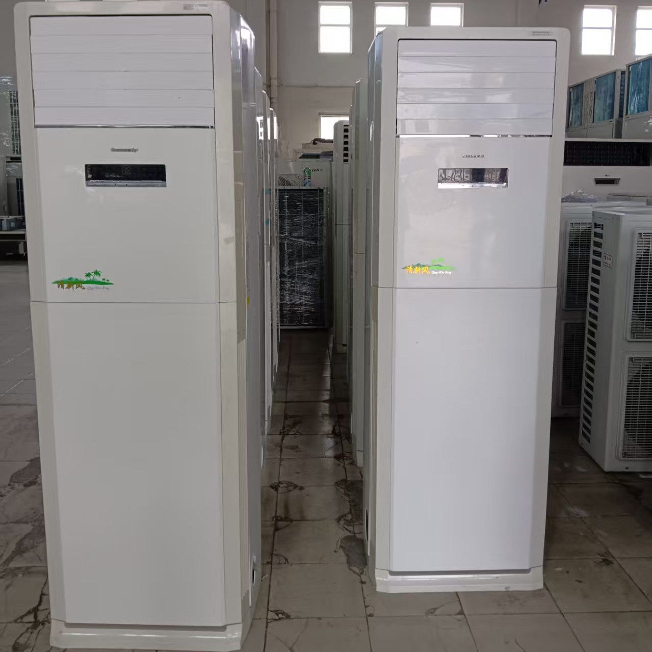 二手品牌冷暖变频单冷柜机家用客厅落地式空调3匹5匹商用办公方柜