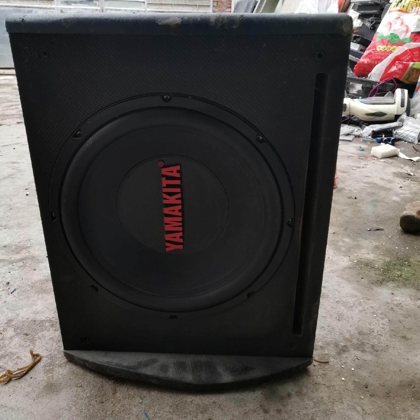 野马音箱带功放YAMAKITA YD-110二手 外观如图